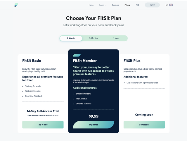FitSit project preview - Image 1