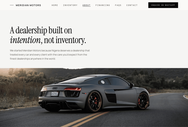 Meridian Motors project preview - Image 7