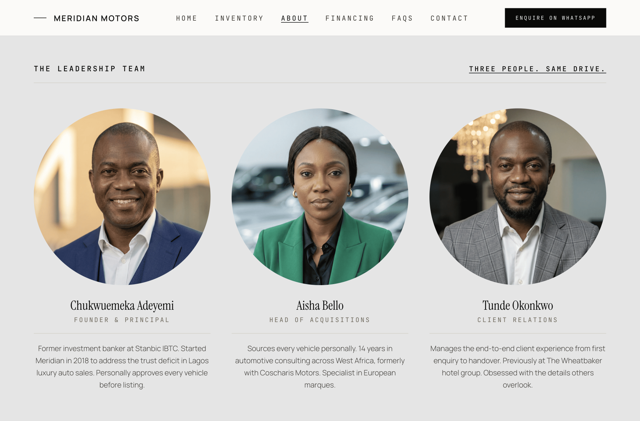 Meridian Motors project preview - Image 8