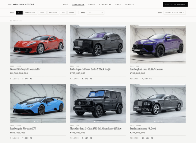 Meridian Motors project preview - Image 14