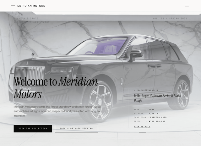 Meridian Motors project preview - Image 3