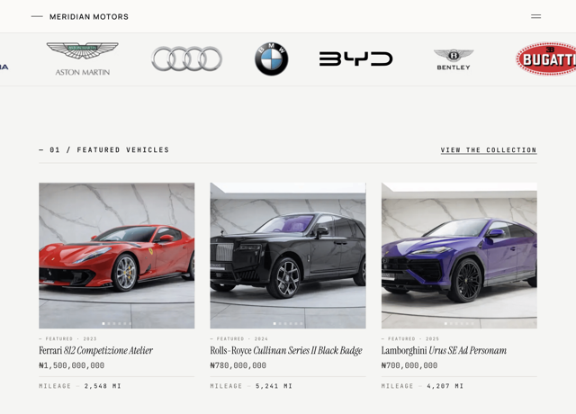 Meridian Motors project preview - Image 4