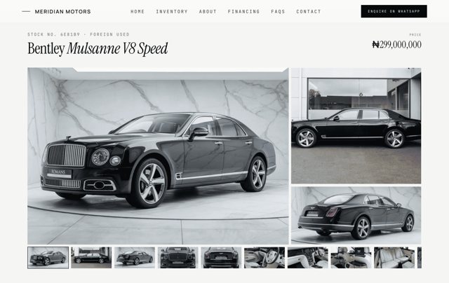 Meridian Motors project preview - Image 2